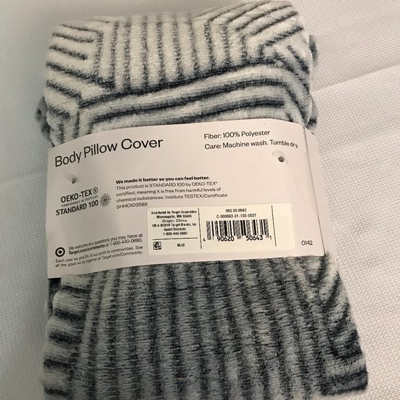 New - Plush Body Pillow Cover - Room Essentials - Picture 3 of 4